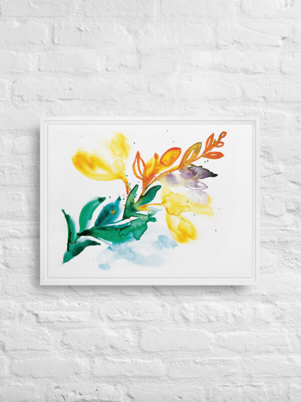 Framed canvas